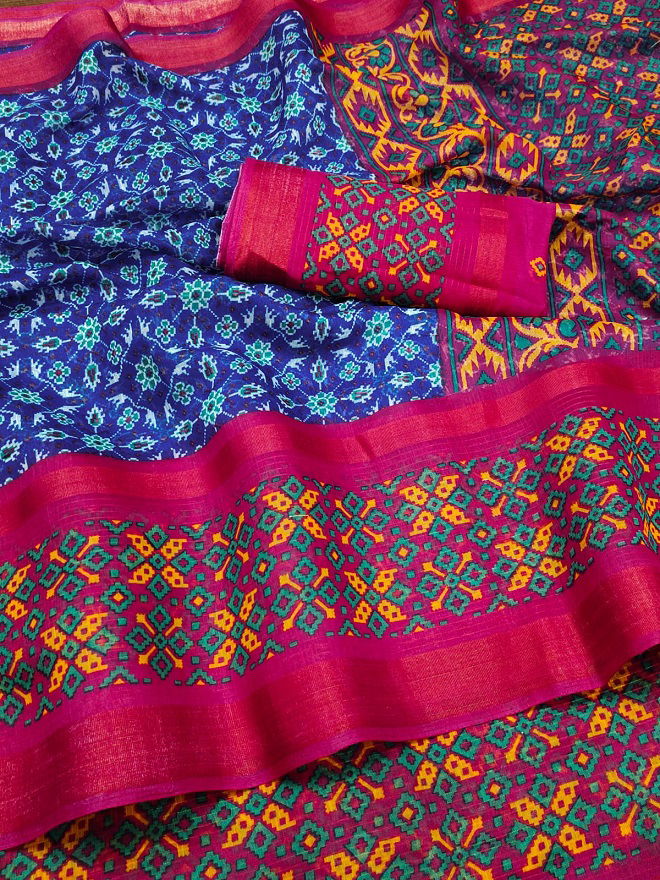 Mihira 47 Regular Wear Printed Wholesale Cotton Sarees
